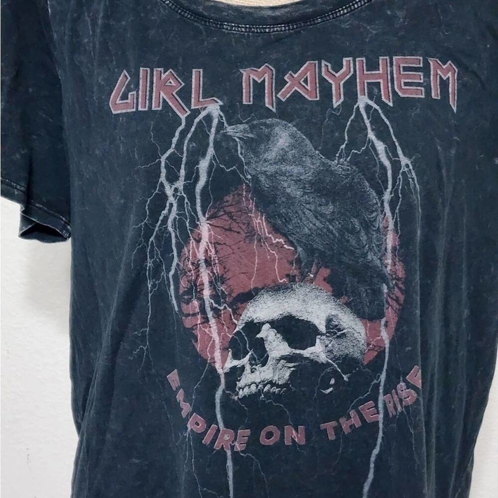 TORRID Girl Mayhem skull super soft tee shirt plus‎ size 2 2X - Picture 5 of 7